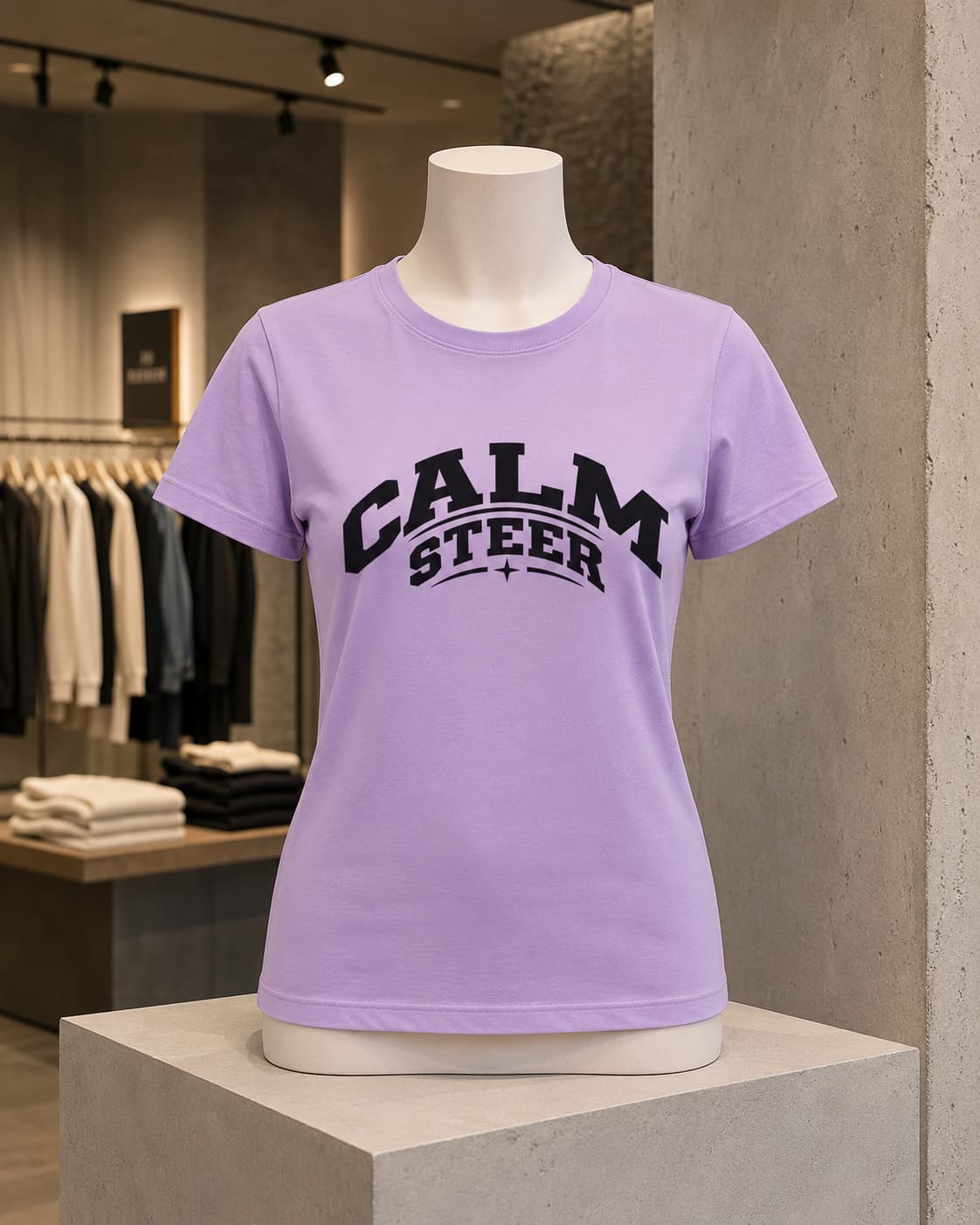 karavirs™ Calm Steer — Iris Lavender Women's Tee