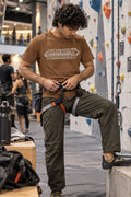 MENS CHOCOLATE BROWN ROUNDNECK T-SHIRT