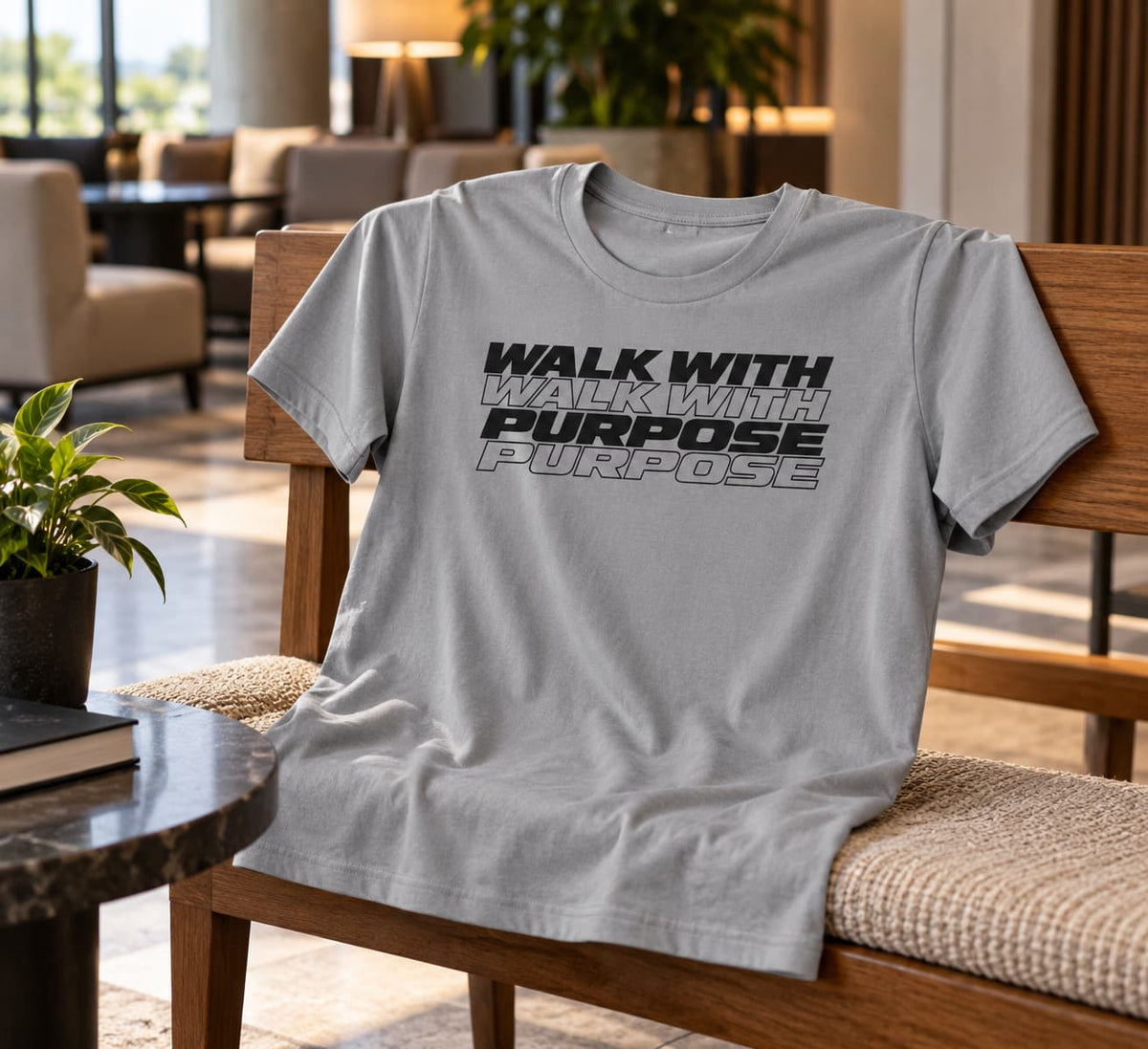 MENS SILVER FROST ROUNDNECK T-SHIRT