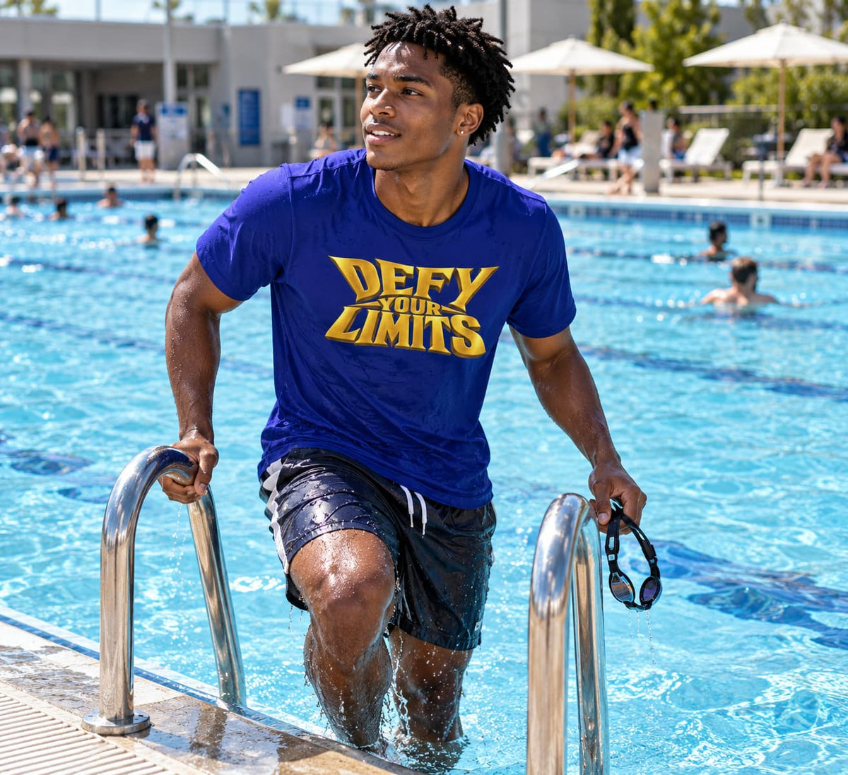 MENS ROYAL BLUE ROUNDNECK T-SHIRT