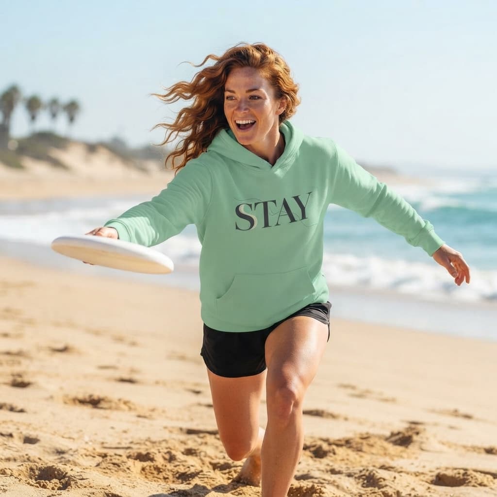 Women's Mint Green Hoodies