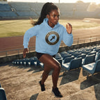 Women's Baby Blue Hoodies