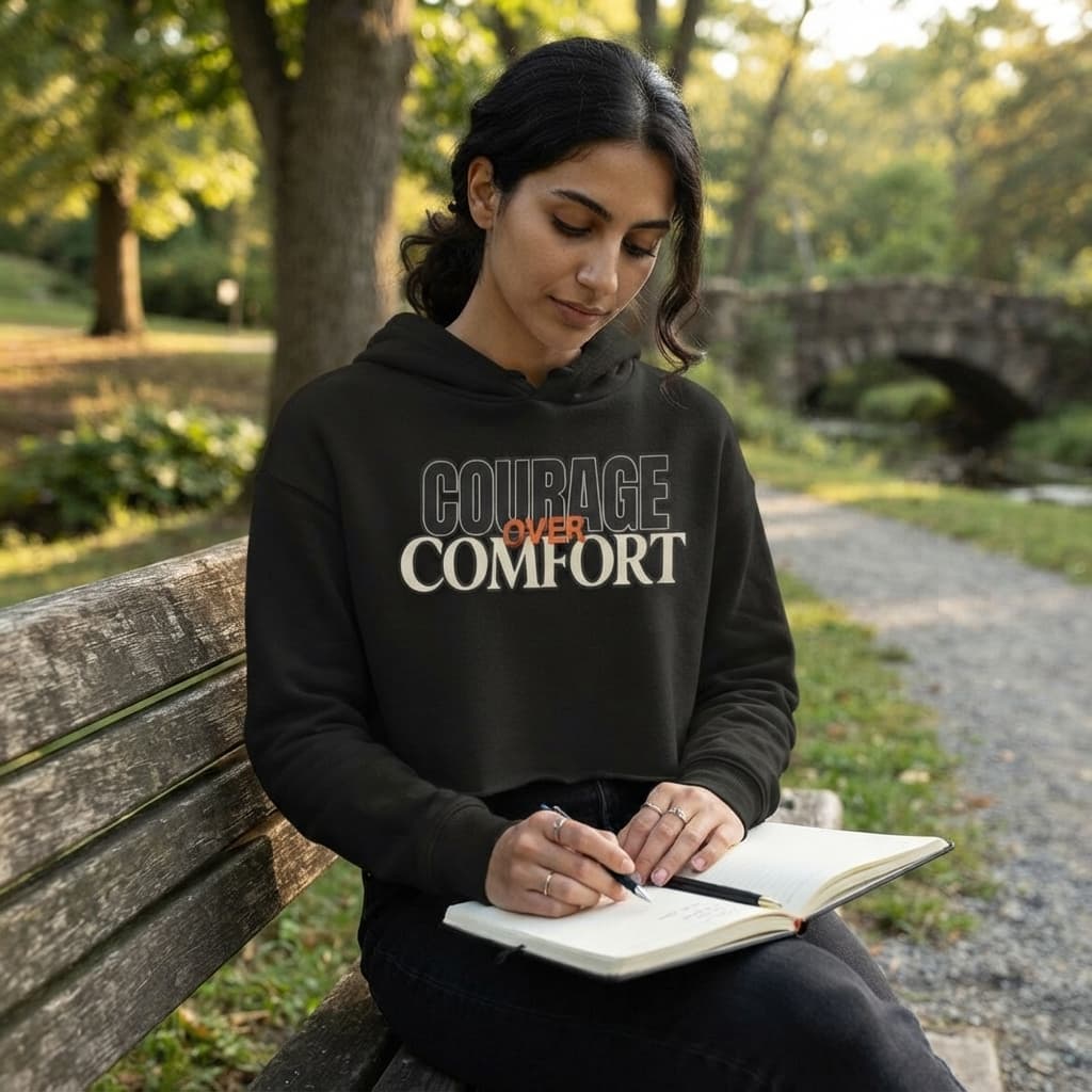 Women's Black Crop Hoodies