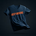 Men's Navy Blue V Neck T-shirt
