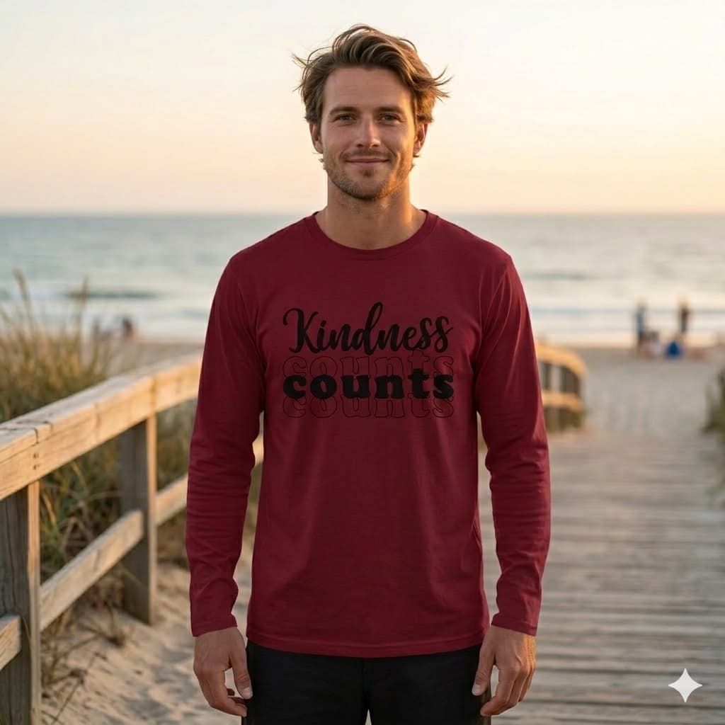 MENS MAROON ROUNDNECK T-SHIRT F/S