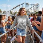 Women's Melange Grey Sweatshirt
