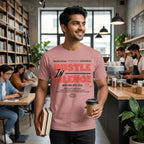 karavirs™ Silent Yield Tee detail — bold graphic print