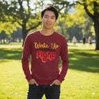 MENS MAROON ROUNDECK F/S T-SHIRT