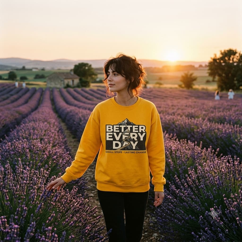 Women's Golden Yellow Sweatshirt