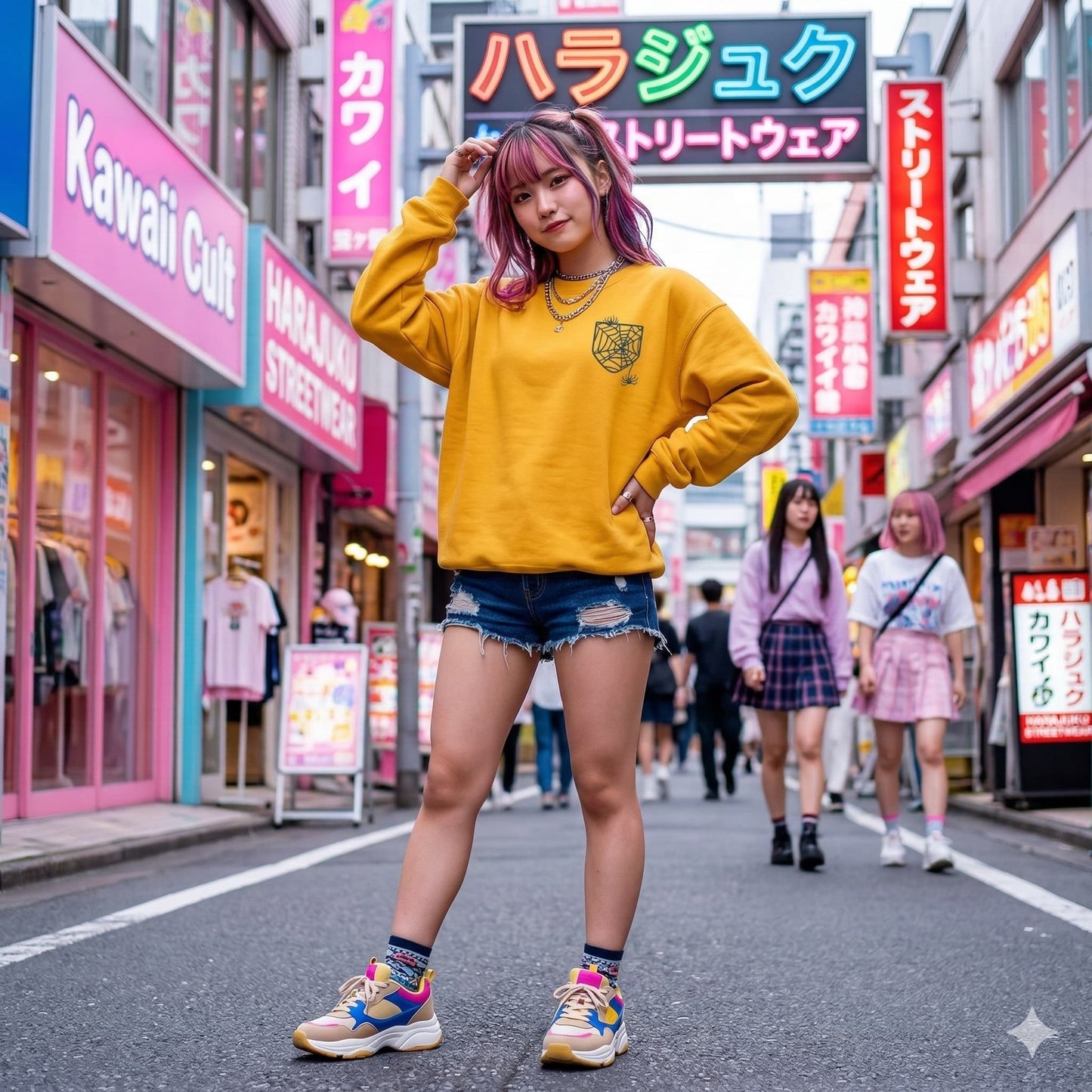 Women's Golden Yellow Sweatshirts