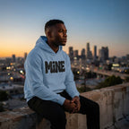 Men's Baby Blue Hoodies