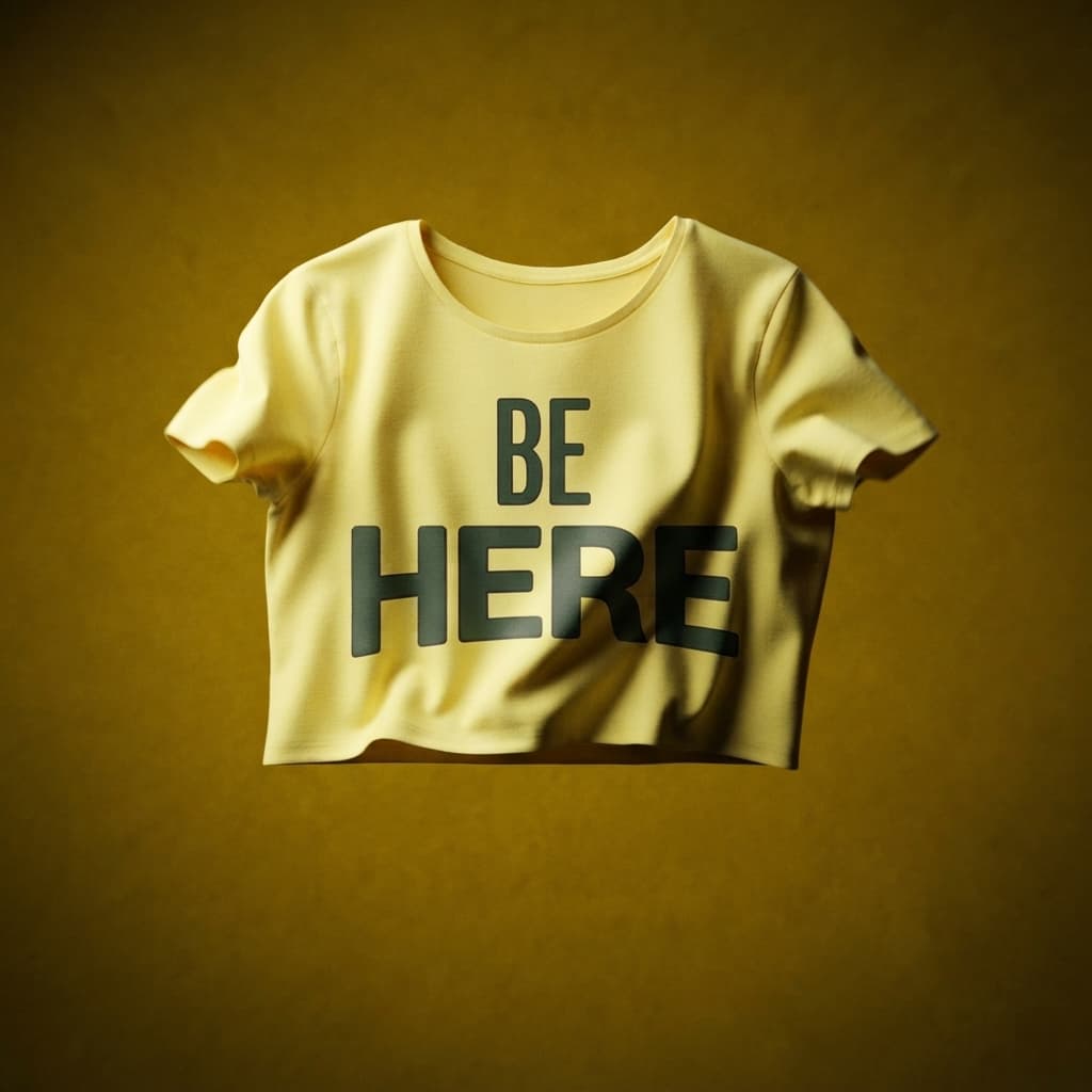 Women's Butter Yellow Crop Top