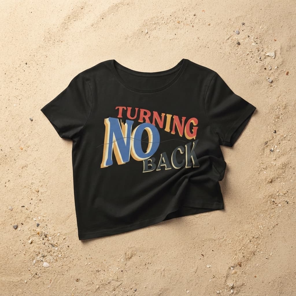 Women’s Black Crop Top