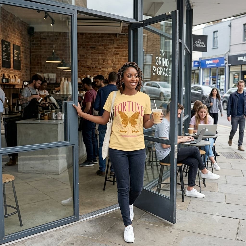 karavirs™ Winged Change Tee alternate colourway — Women's Graphic Tee