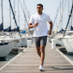 Men's White Polo T-shirt