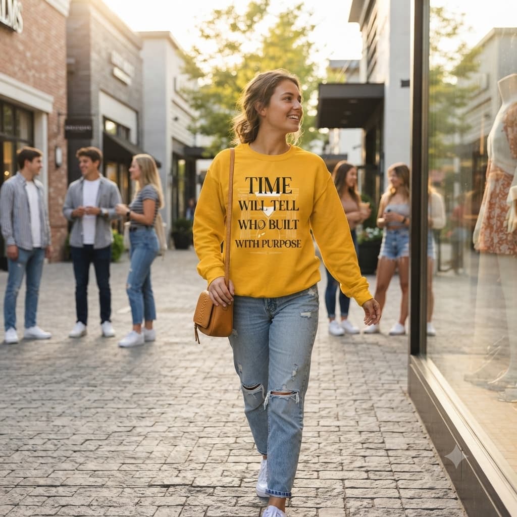 Women's Golden Yellow Sweatshirt