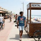 Men's Navy Blue Round Neck T-shirts