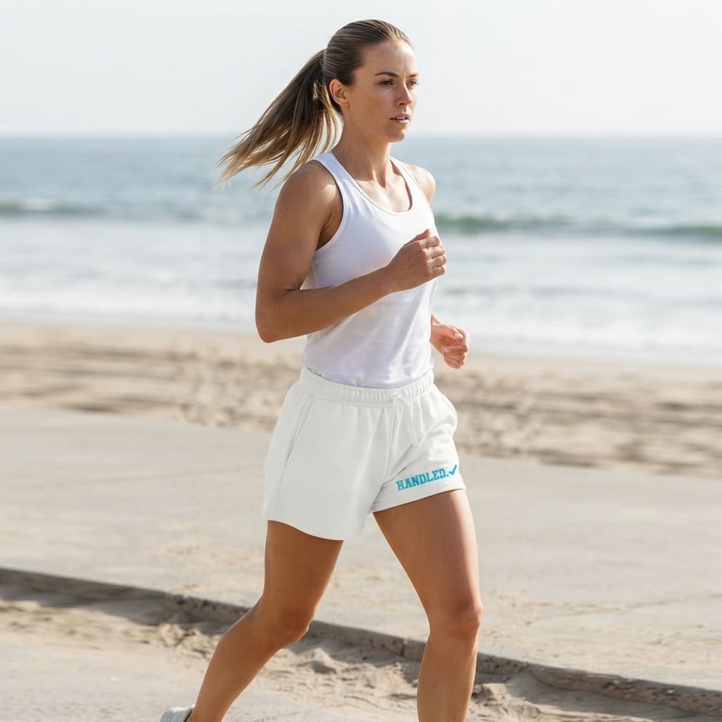 Women's White Short
