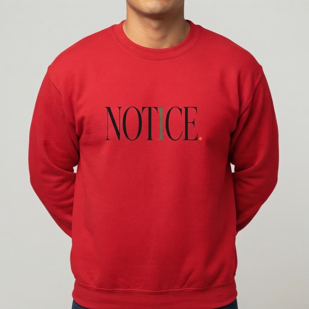 Men's Red Sweatshirt