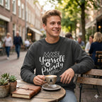 MENS BLACK SWEATSHIRT 