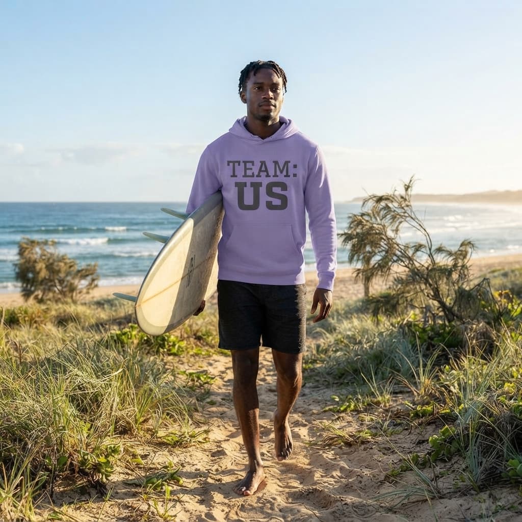 Men's Iris Lavender Hoodies