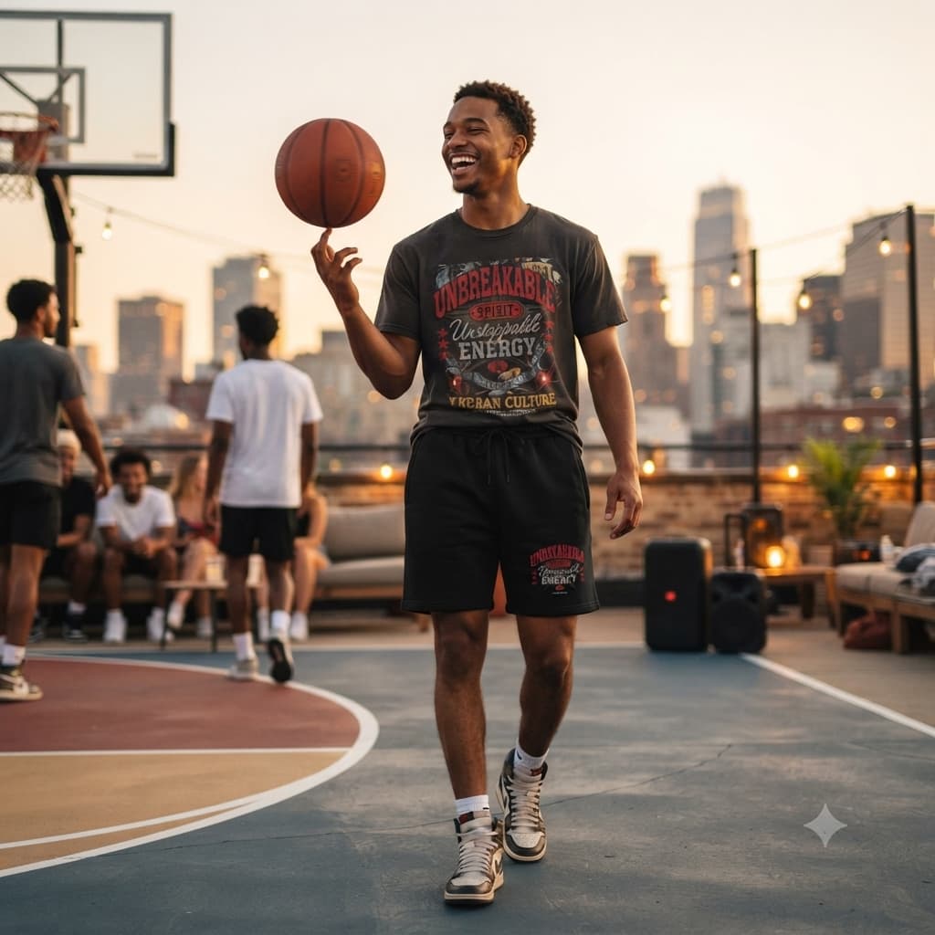Men’s Black Shorts