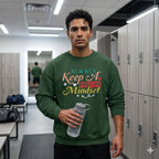 MENS OLIVE GREEN SWEATSHIRT 