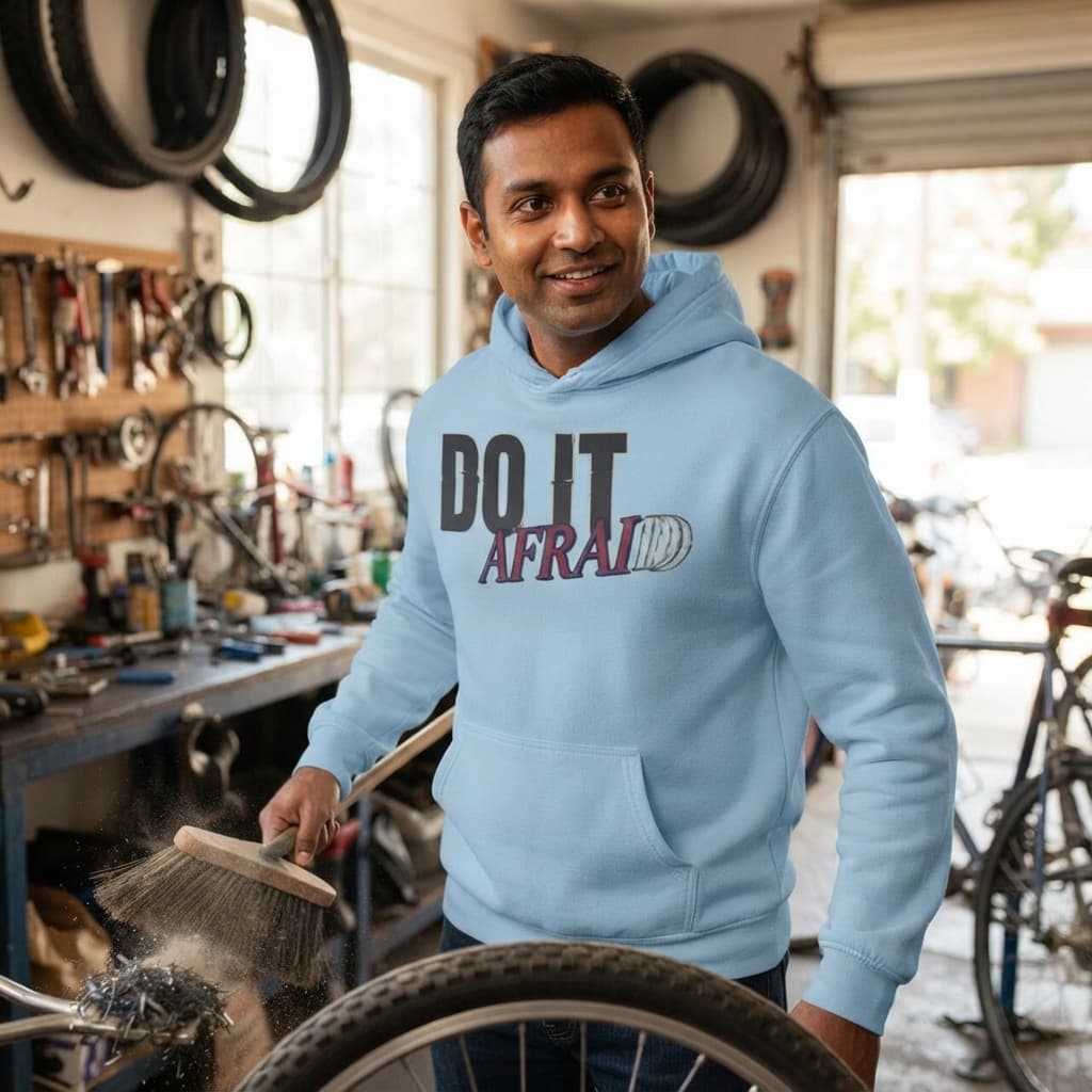 Men's Baby Blue Hoodies