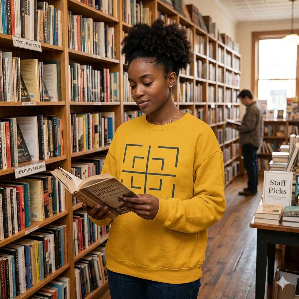 WOMENS GOLDEN YELLOW SWEATSHIRT 