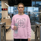 WOMENS LIGHT PINK SWEATSHIRT 