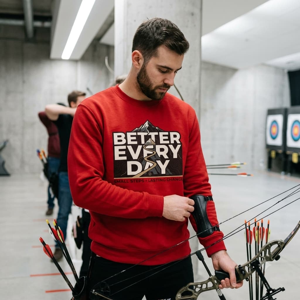 Men's Red Sweatshirt