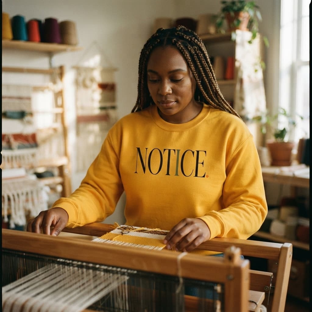Women's Golden Yellow Sweatshirt