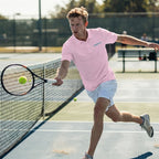 Men's Light Pink Polo T-shirt
