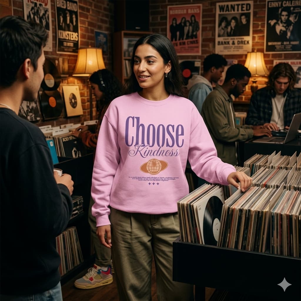 Women's Light Pink Sweatshirts