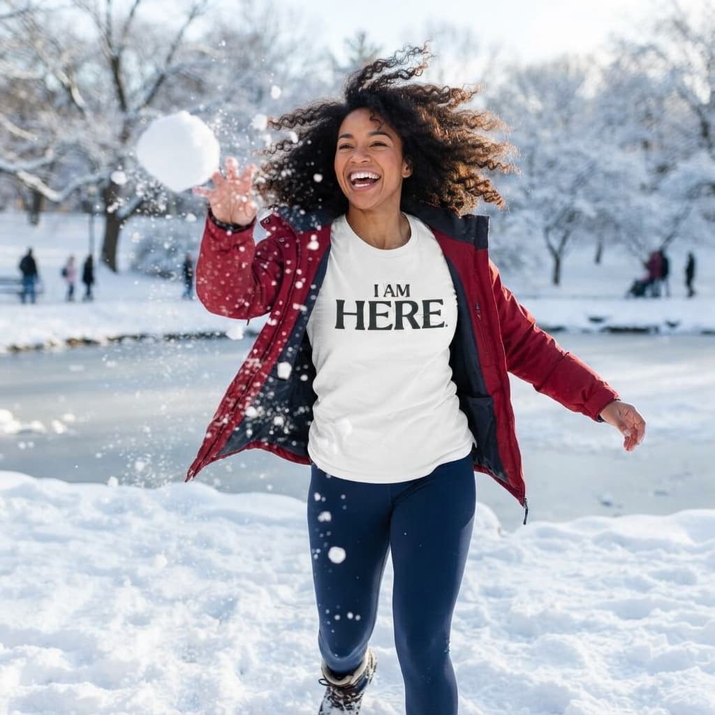 Women's White Round Neck T-shirt