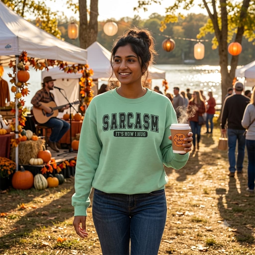 Women's Mint Green Sweatshirts