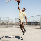 Men's Almond Round Neck T-shirt