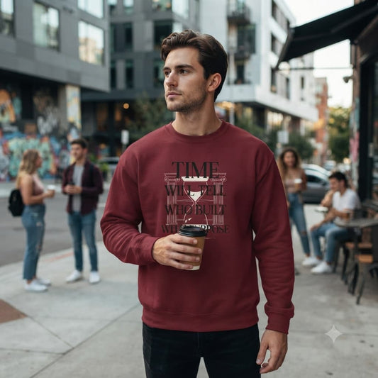Men's Maroon Sweatshirt