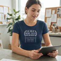 Women's Navy Blue Crop Top