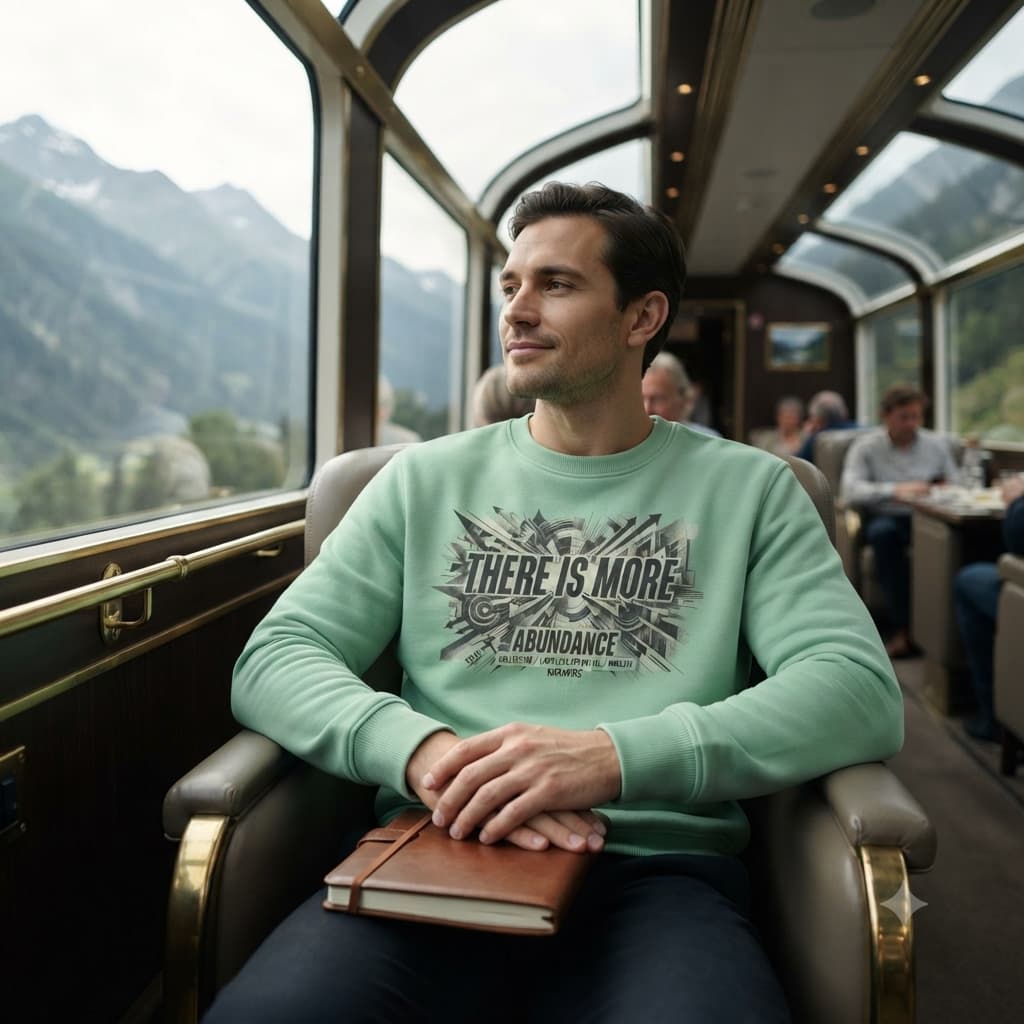 Men’s Mint Green Sweatshirt 