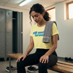 Women's Butter Yellow Crop Top