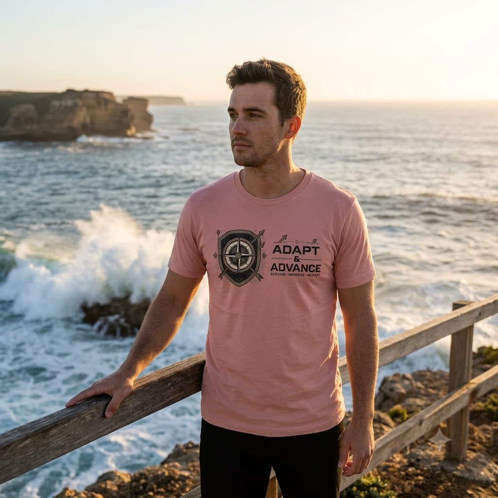 Men's Pastel Dusty Round Neck T-shirt