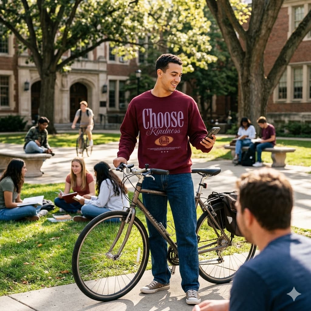 Men's Maroon Sweatshirts