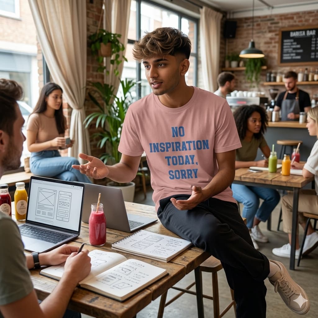 Men's Pastel Dusty Round Neck T-shirt