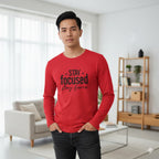 MENS RED ROUNDECK F/S T-SHIRT