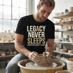 Men's Black Round Neck T-shirt