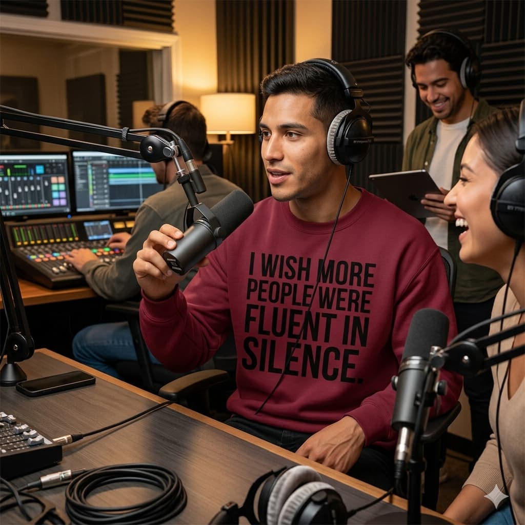 Men's Maroon Sweatshirt