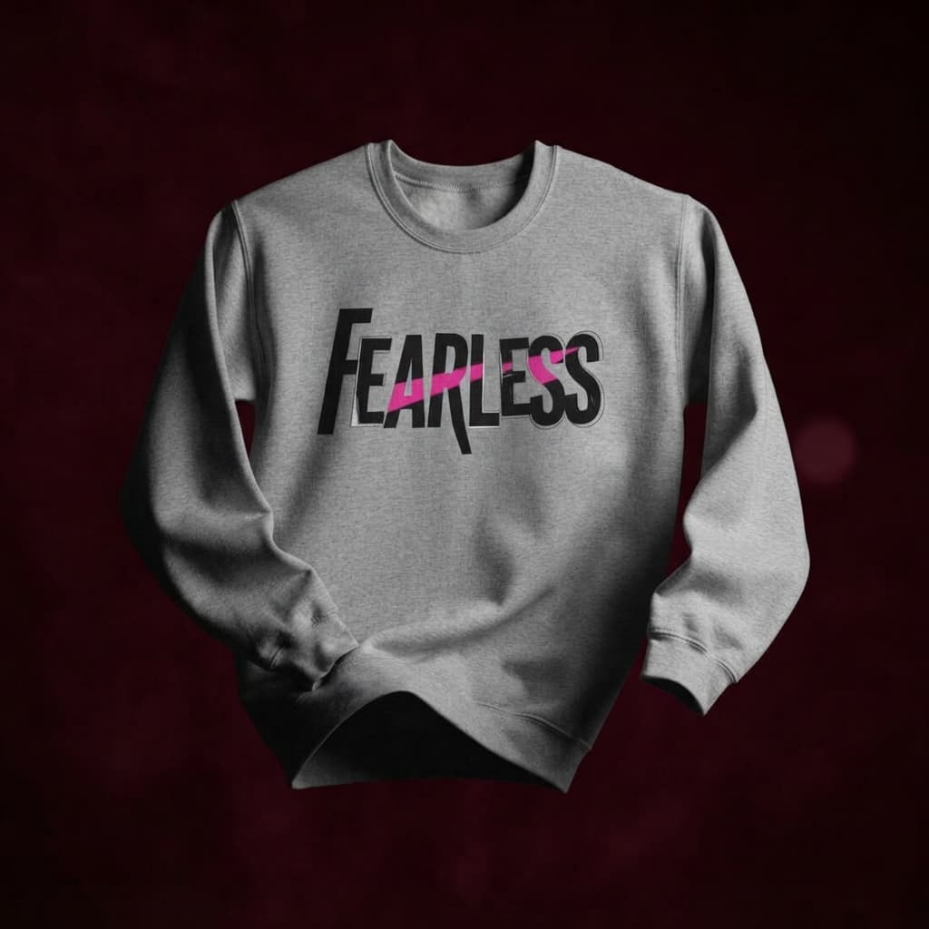 Unisex Melange Grey Sweatshirt 