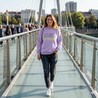 WOMENS IRIS LAVENDER SWEATSHIRT 