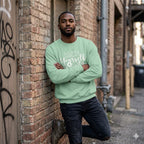 MENS MINT GREEN SWEATSHIRT 